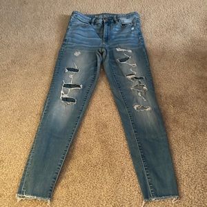 American Eagle High-Rise Denim Jeggings